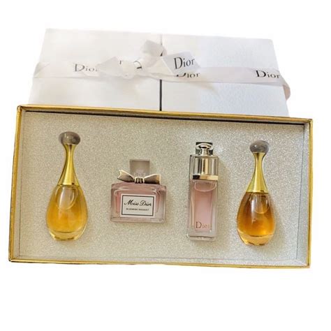 mini set parfum dior|dior miniature perfume gift set.